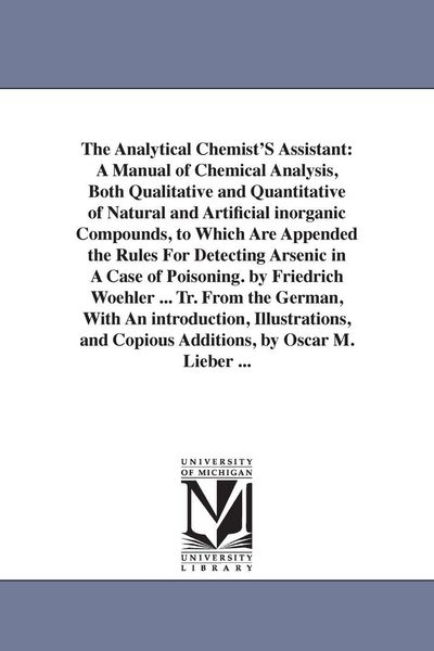 Produktbild: The Analytical Chemist'S Assistant