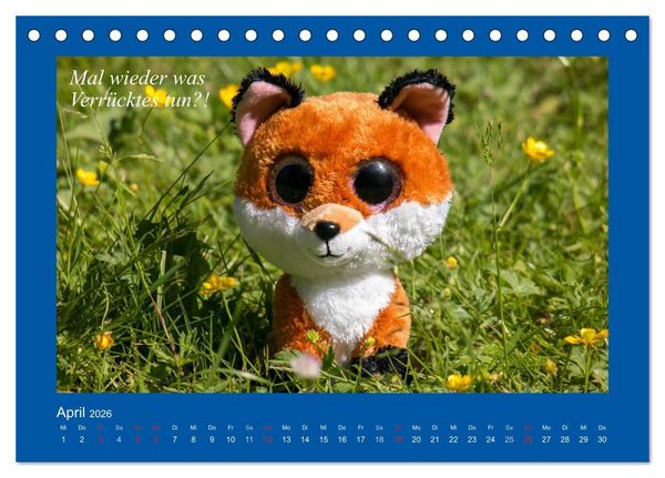Produktbild: Sommer im Teddy-Land. B&auml;r und Freunde (Tischkalender 2026 DIN A5 quer), CALVENDO Monatskalender