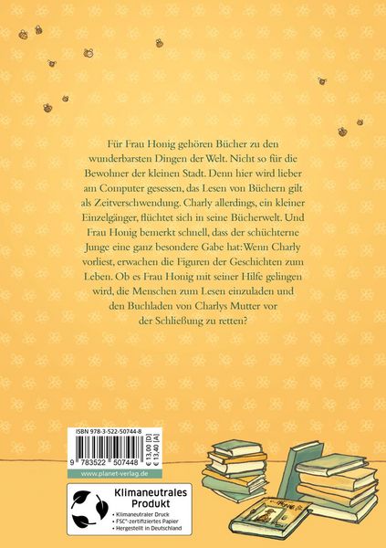 Produktbild: Frau Honig: Frau Honig und die Magie der Worte