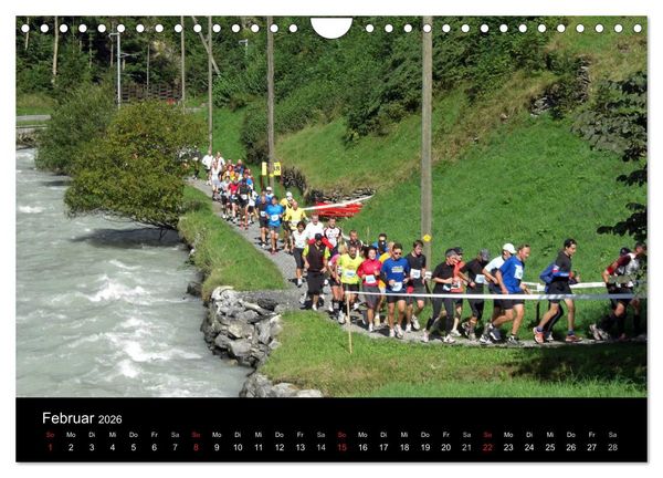 Produktbild: Der Jungfrau-Marathon (Wandkalender 2026 DIN A4 quer), CALVENDO Monatskalender