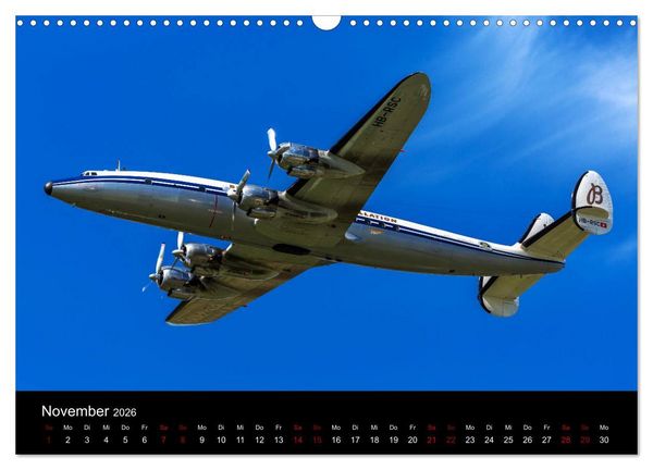 Produktbild: Oldtimer am Himmel (Wandkalender 2026 DIN A3 quer), CALVENDO Monatskalender