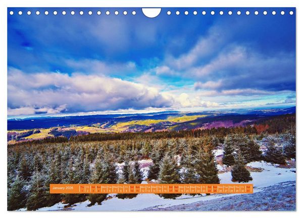 Produktbild: Unique Thuringian Forest (Wall Calendar 2026 DIN A4 landscape), CALVENDO 12 Month Wall Calendar