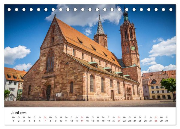 Produktbild: Villingen-Schwenningen - Impressionen einer Stadt (Tischkalender 2026 DIN A5 quer), CALVENDO Monatskalender