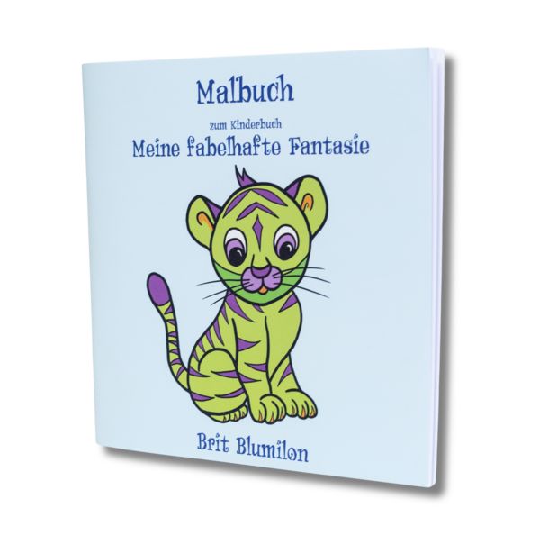 Produktbild: Malbuch zum Kinderbuch Meine fabelhafte Fantasie