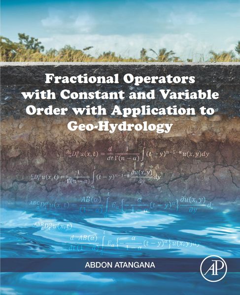 Produktbild: Fractional Operators with Constant and Variable Order with Application to Geo-hydrology