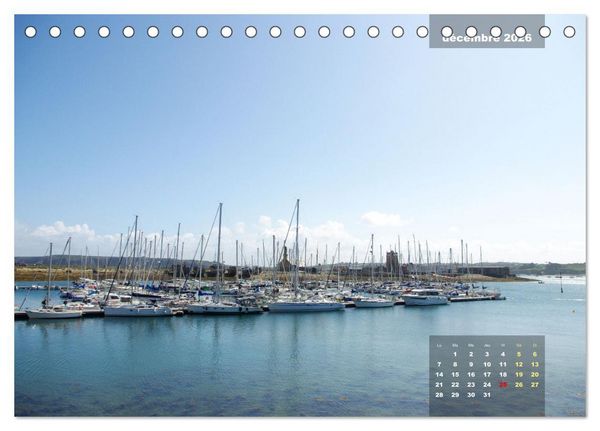 Produktbild: Bretagne Beaux sites du Finist&egrave;re (Calendrier de bureau 2026 DIN A5 vertical), CALVENDO calendrier mensuel