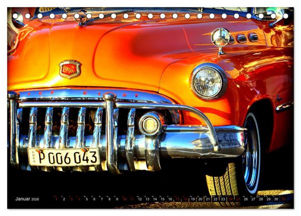 Produktbild: BUICK '50 (Tischkalender 2026 DIN A5 quer), CALVENDO Monatskalender