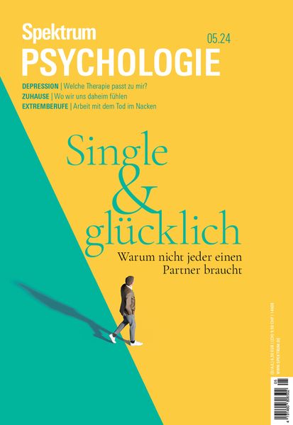 Produktbild: Spektrum Psychologie 5/2024 - Single und gl&uuml;cklich