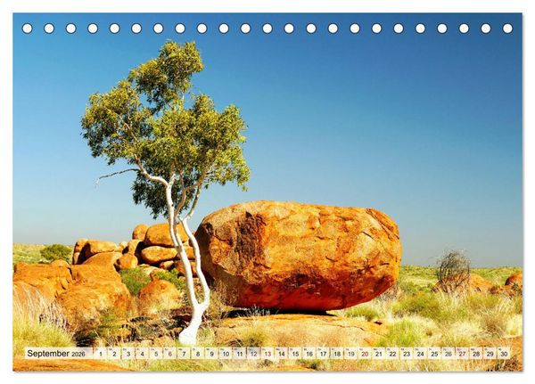Produktbild: Australien - "Nur wo Du zu Fu&szlig; warst, bist Du wirklich gewesen" (Tischkalender 2026 DIN A5 quer), CALVENDO Monatskalender