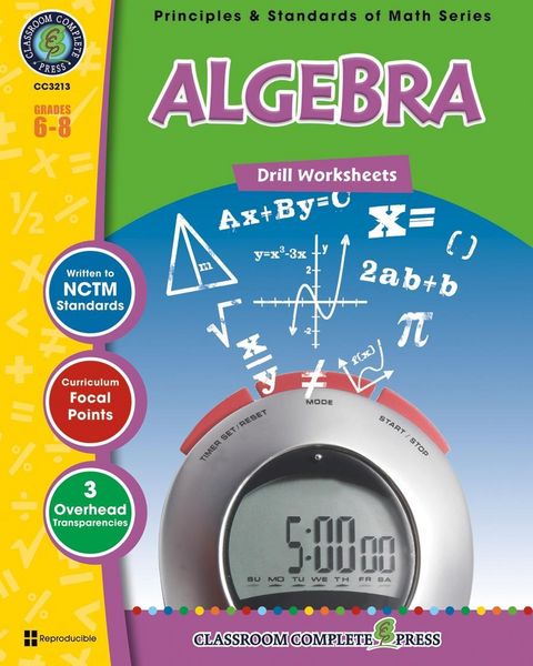 Produktbild: Algebra - Drill Sheets