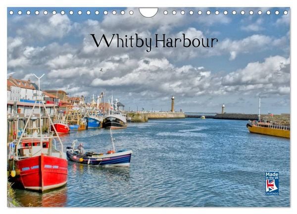 Produktbild: Whitby Harbour (Wall Calendar 2027 DIN A4 landscape), CALVENDO 12 Month Wall Calendar