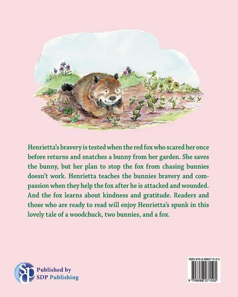 Produktbild: Henrietta and the Fox (Book 2 in the Henrietta, the Loveable Woodchuck Series)