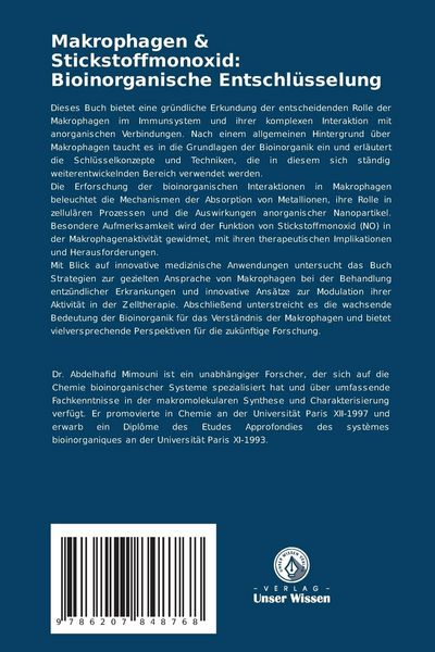 Produktbild: Makrophagen & Stickstoffmonoxid: Bioinorganische Entschl&uuml;sselung