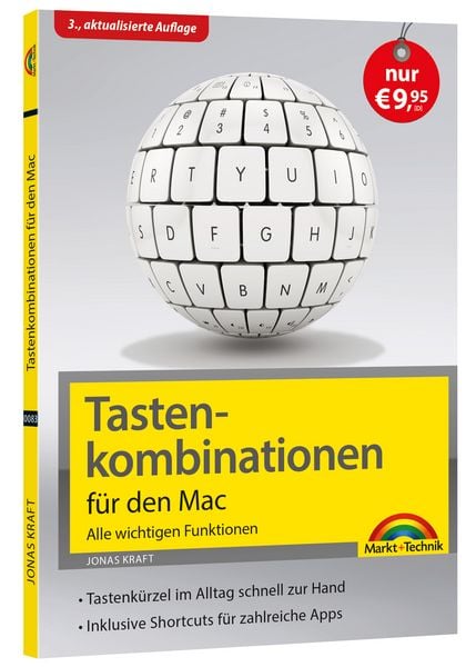 Produktbild: Tastenkombinationen für den Mac