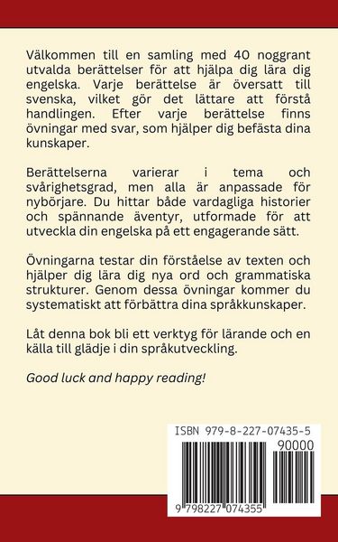 Produktbild: Ber&auml;ttelser p&aring; Engelska f&ouml;r Nyb&ouml;rjare