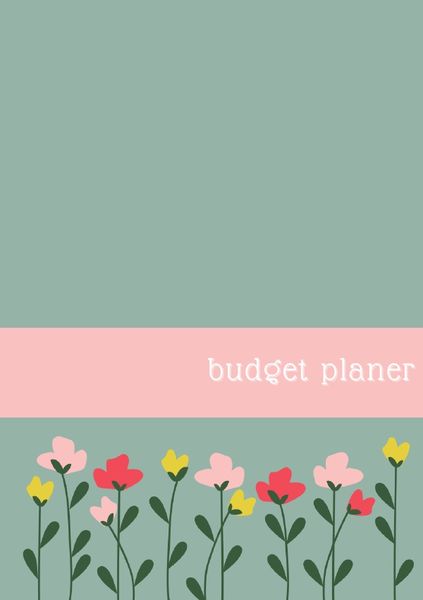 Produktbild: Budget Planer Deutsch Buch f&uuml;r Anf&auml;nger Blume