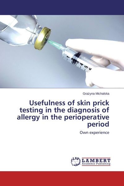 Produktbild: Usefulness of skin prick testing in the diagnosis of allergy in the perioperative period