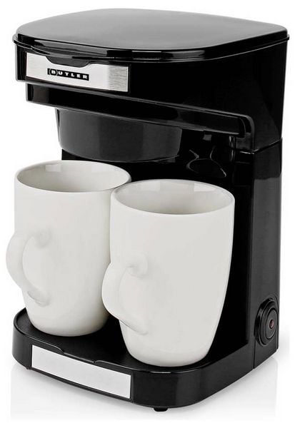 Produktbild: Butler 16100129 Kaffeemaschine Schwarz, Silber