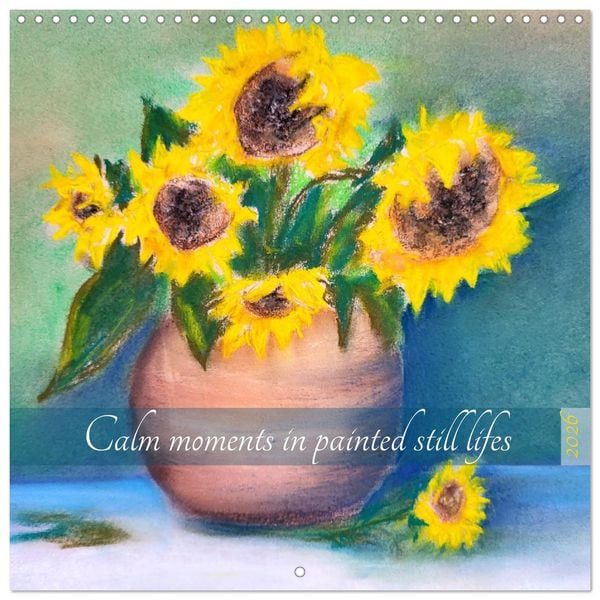 Produktbild: Calm moments in painted still lifes (Wall Calendar 2026 12 &times; 12 Inch) CALVENDO 12 Month Wall Calendar