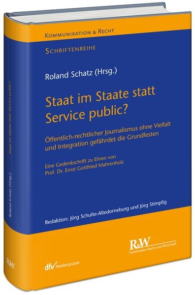 Produktbild: Staat im Staate statt Service public?
