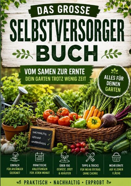 Produktbild: Das gro&szlig;e Selbstversorgerbuch