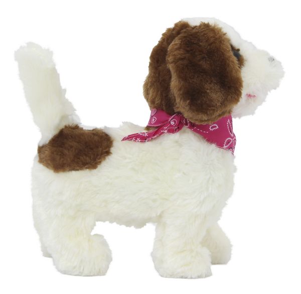 Produktbild: Jamara Lucky RC Pl&uuml;schhund Weiss/Braun