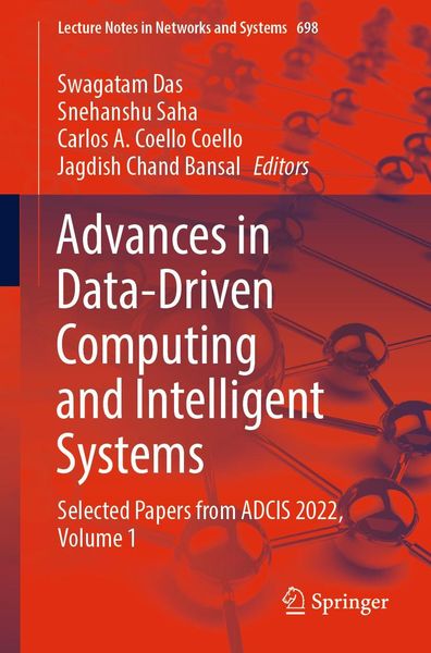 Produktbild: Advances in Data-Driven Computing and Intelligent Systems