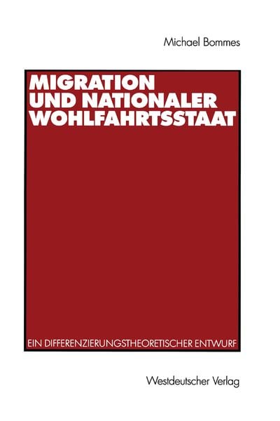 Produktbild: Migration und nationaler Wohlfahrtsstaat
