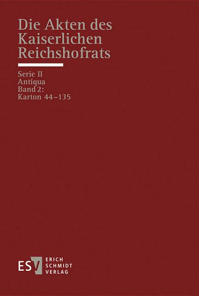Produktbild: Die Akten des Kaiserlichen Reichshofrats (RHR)