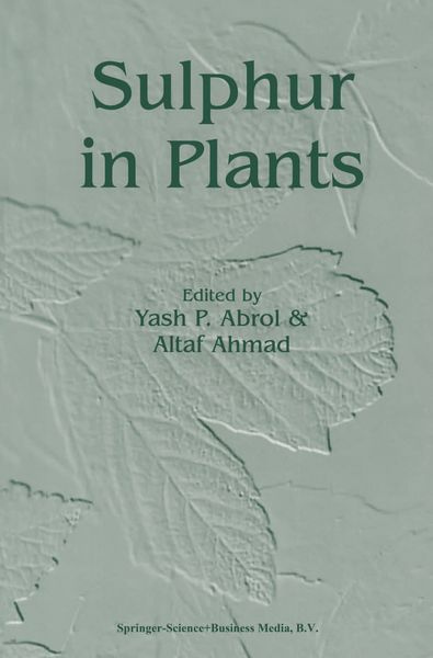 Produktbild: Sulphur in Plants
