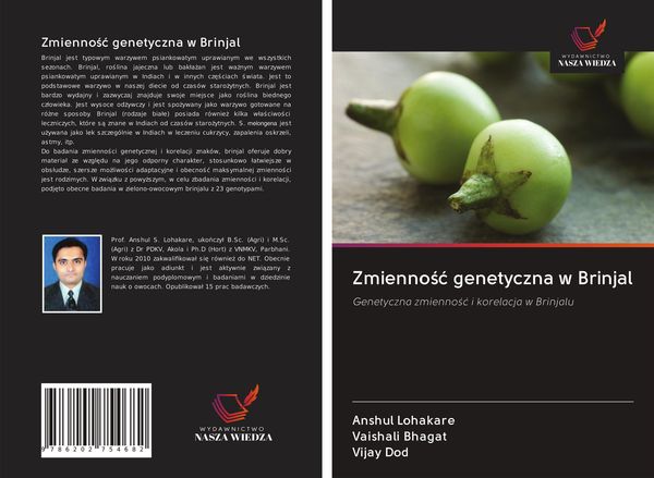 Produktbild: Zmienno&iquest;&iquest; genetyczna w Brinjal