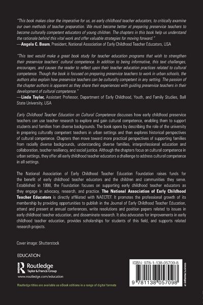 Produktbild: Early Childhood Teacher Education on Cultural Competence