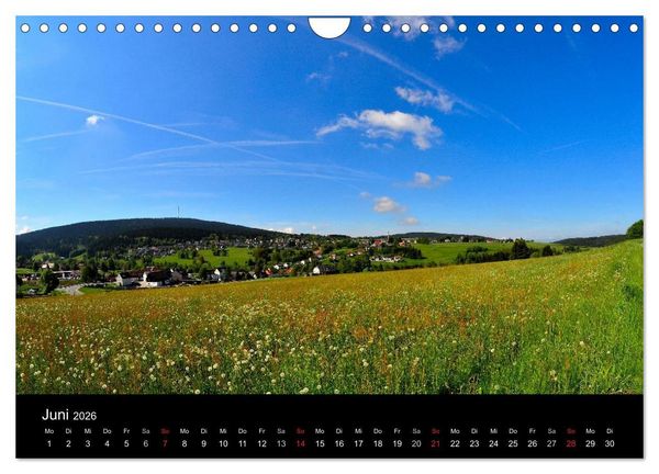 Produktbild: Rund um den Ochsenkopf (Wandkalender 2026 DIN A4 quer), CALVENDO Monatskalender