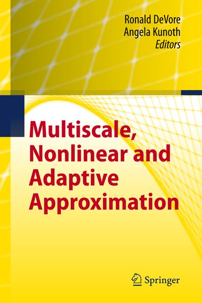 Produktbild: Multiscale, Nonlinear and Adaptive Approximation
