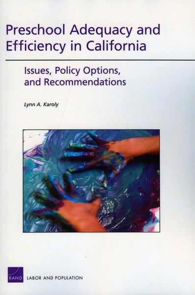 Produktbild: Preschool Adequacy and Efficience in California