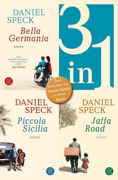 Produktbild: Bella Germania / Piccola Sicilia / Jaffa Road - Drei Romane in einem Band