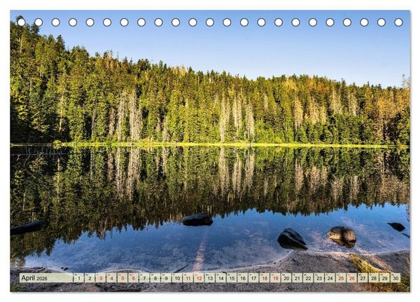 Produktbild: Karseen im Nordschwarzwald (Tischkalender 2026 DIN A5 quer), CALVENDO Monatskalender