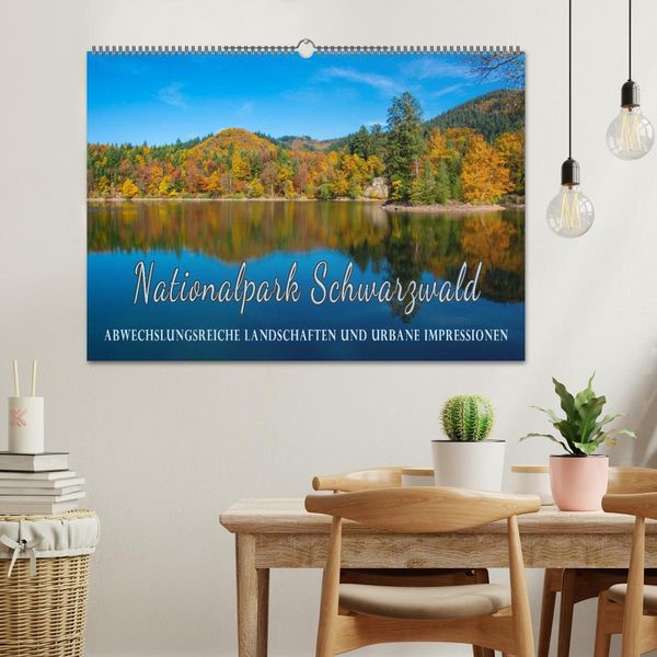 Produktbild: Nationalpark Schwarzwald &ndash; abwechslungsreiche Landschaften und urbane Impressionen (Wandkalender 2026 DIN A2 quer), CALVENDO Monatskalender