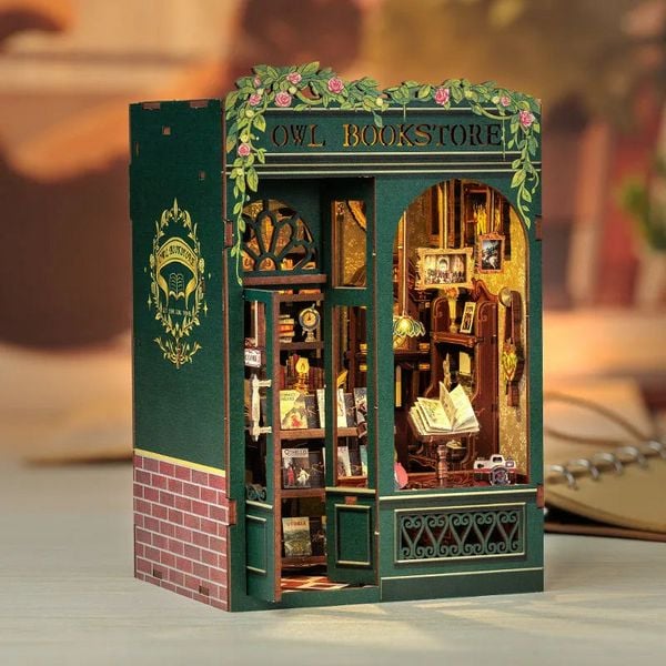 Produktbild: Book Nook DIY B&uuml;cherecke Owl Bookstore