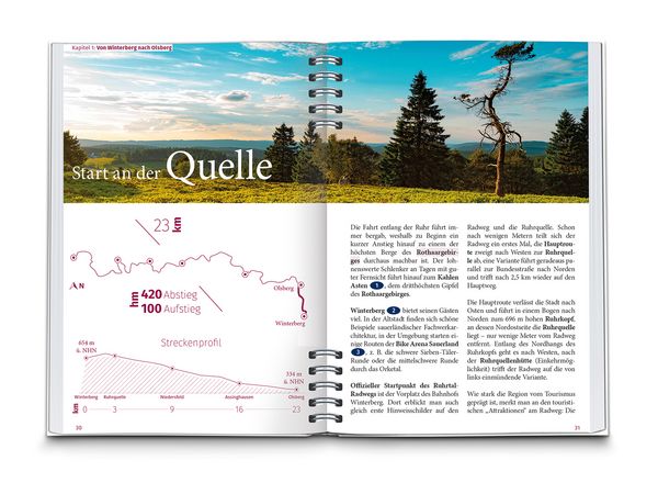 Produktbild: KOMPASS Radreisef&uuml;hrer RuhrtalRadweg