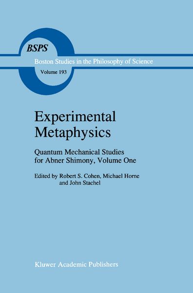 Produktbild: Experimental Metaphysics