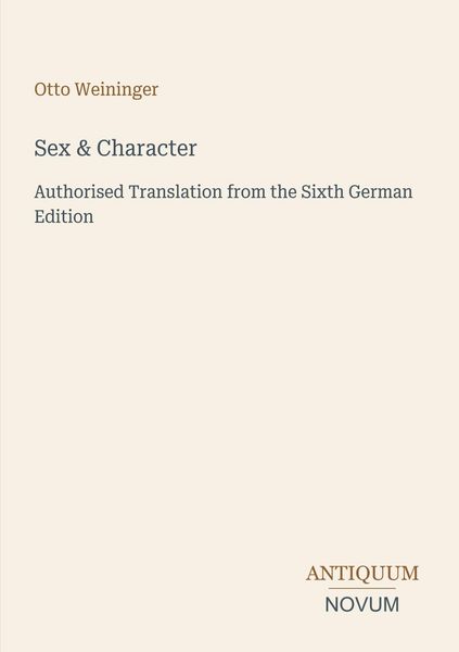 Produktbild: Sex & Character
