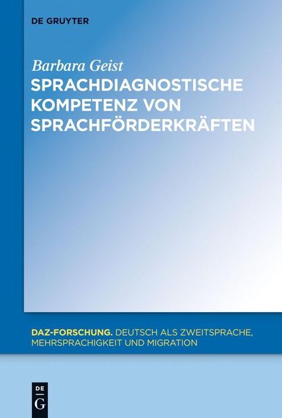 Produktbild: Sprachdiagnostische Kompetenz von Sprachf&ouml;rderkr&auml;ften