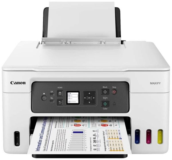 Produktbild: Canon MAXIFY GX3050 Multifunktionsdrucker Tintenstrahl Farbe A4 Drucker, Scanner, Kopierer Duplex, Tintentank-System, WLAN