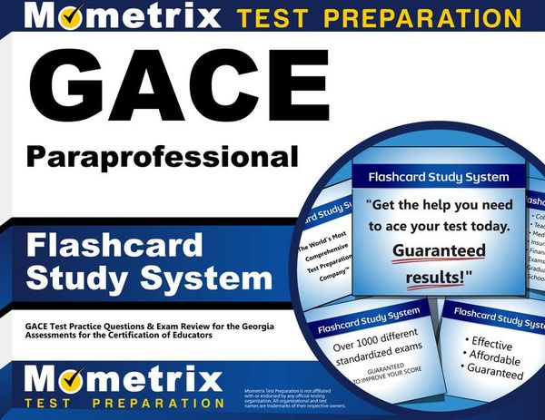 Produktbild: Gace Paraprofessional Flashcard Study System