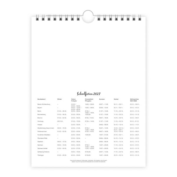 Produktbild: TR&Ouml;TSCH - Wochenkalender zum H&auml;ngen Katzen 2027