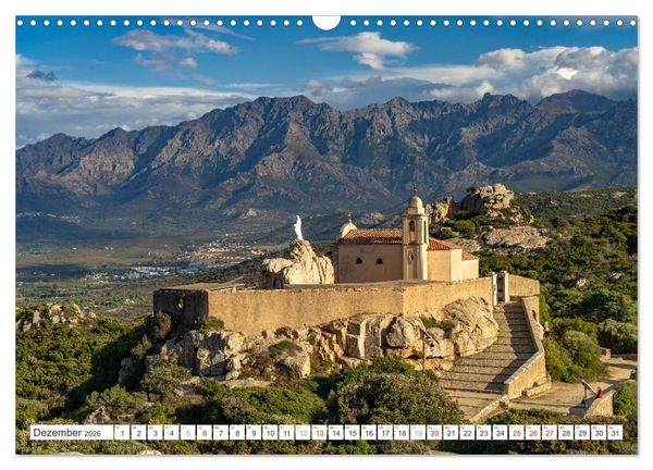 Produktbild: Korsika - Calvi und die Balagne (Wandkalender 2026 DIN A3 quer), CALVENDO Monatskalender