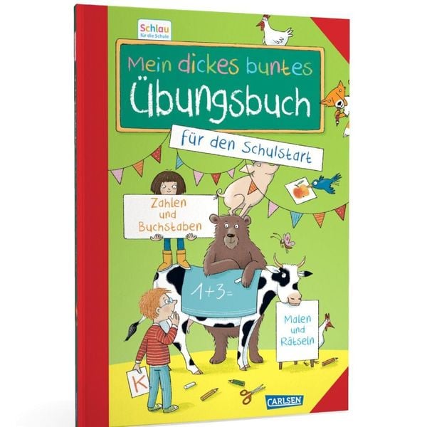 Produktbild: Schlau für die Schule: Mein dickes buntes Übungsbuch für den Schulstart