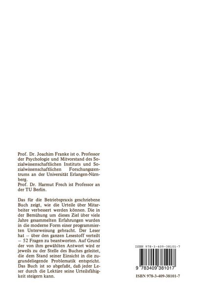 Produktbild: Die Mitarbeiterbeurteilung