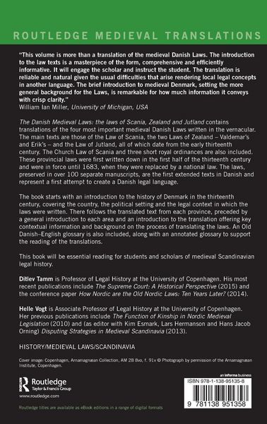 Produktbild: The Danish Medieval Laws